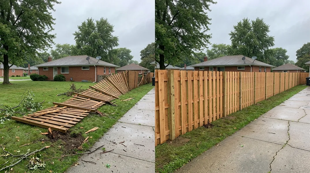 Storm Damage Fence Repair in Toledo: Insurance Claims, Timelines and What to Do First
