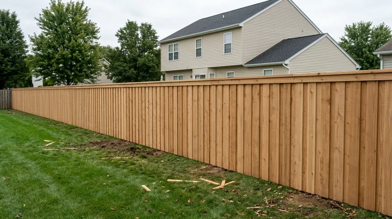 Wood & Privacy Fence Installation Toledo