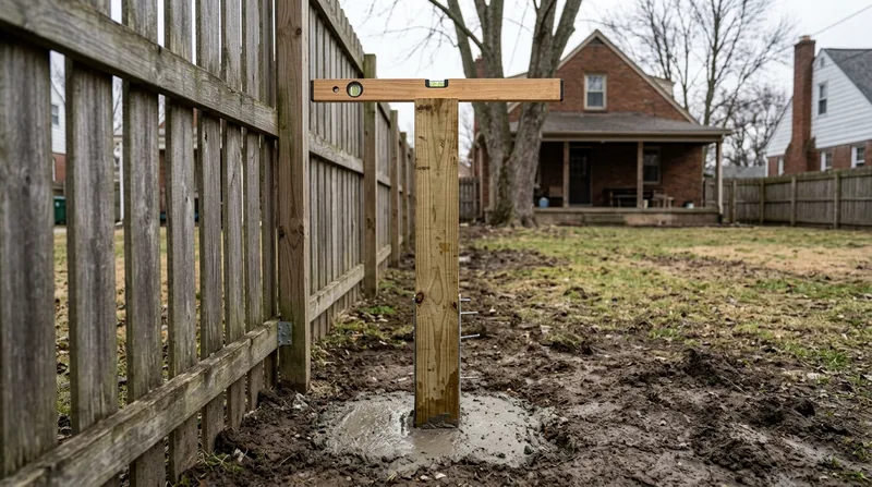 Fence Post Repair & Replacement Toledo